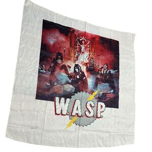 W.A.S.P.  1984 nylon poster